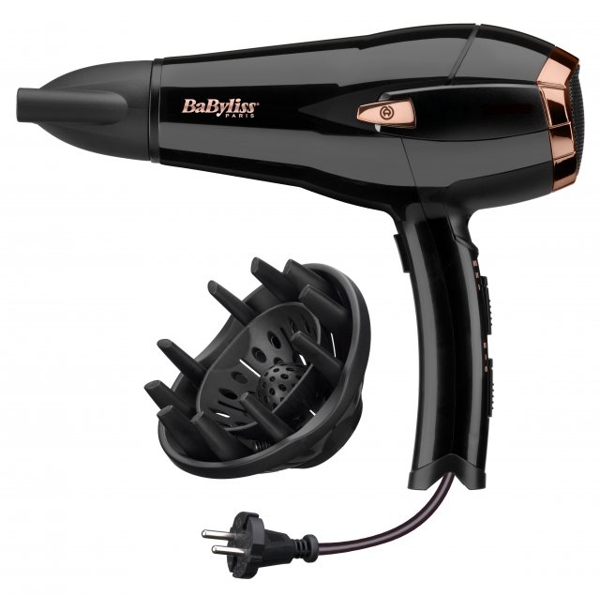 თმის საშრობი Babyliss D373E, 2000W, Hair Dryer, Black