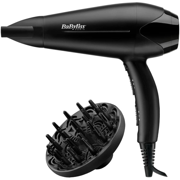 თმის საშრობი Babyliss D563DE, 2100W, Hair Dryer, Black