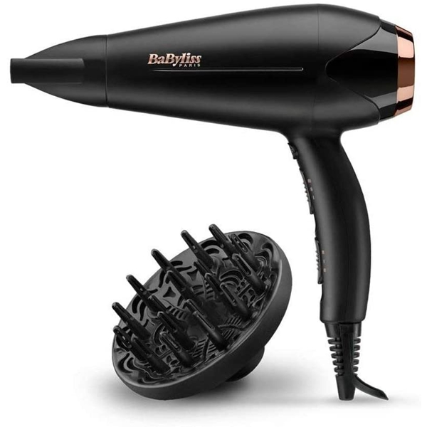 თმის საშრობი Babyliss D570DE, 2200W, Hair Dryer, Black