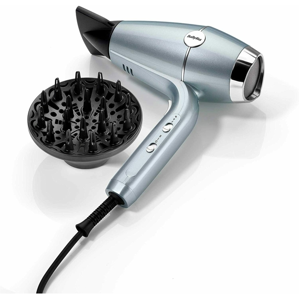 თმის საშრობი Babyliss D773DE, 2100W, Hair Dryer, Light Blue