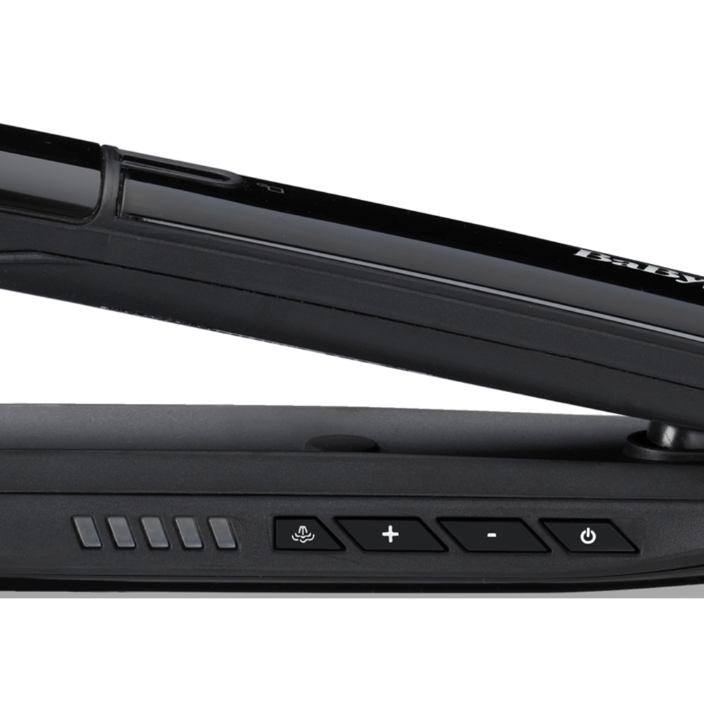 თმის უთო Babyliss ST496E, Hair Straightener, Black/Silver