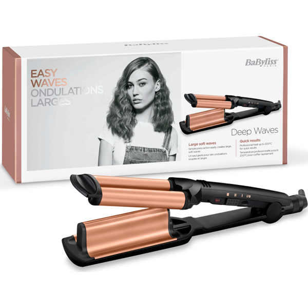 თმის სახვევი Babyliss W2447E, Hair Curling Iron, Black
