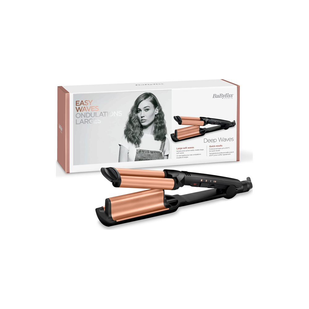 თმის სახვევი Babyliss W2447E, Hair Curling Iron, Black