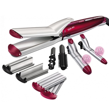 თმის უთო Babyliss MS22E, Hair Straightener, Pink/Silver