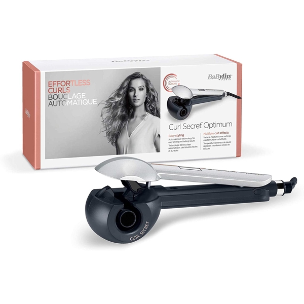 თმის სახვევი Babyliss C1600E, Hair Curling Iron, Silver