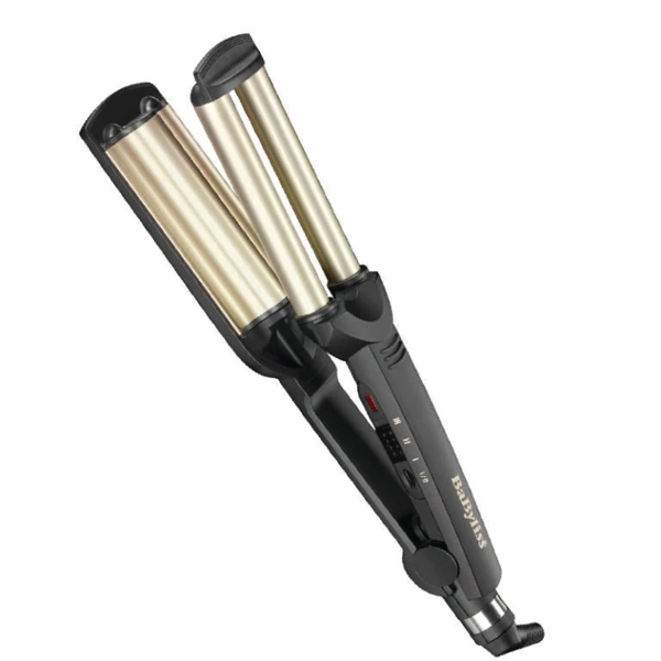 თმის სახვევი Babyliss C260E, Hair Curling Iron, Black/Gold