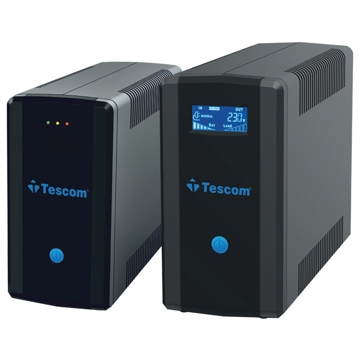 უწყვეტი კვების წყარო Tescom LEO+ 2000VA, 1320W, USB, RJ45, Black