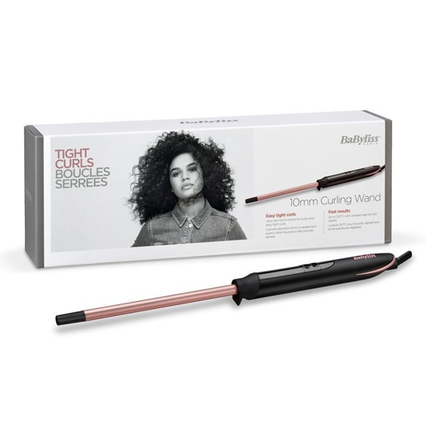 თმის სახვევი Babyliss C449E, Hair Curling Iron, Black/Pink