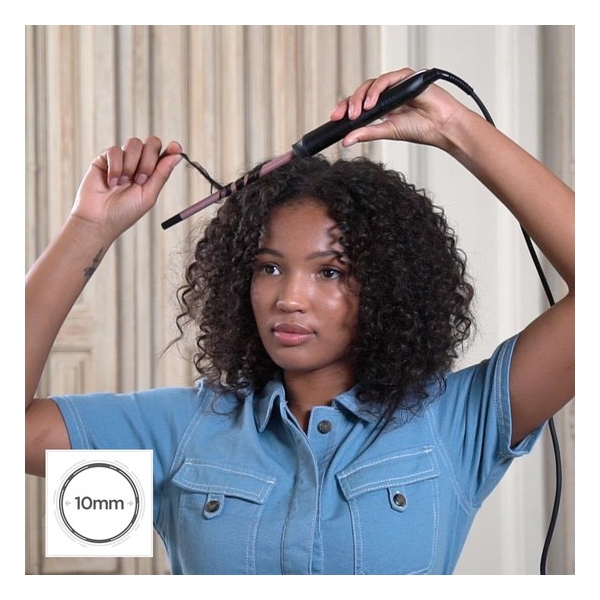 თმის სახვევი Babyliss C449E, Hair Curling Iron, Black/Pink
