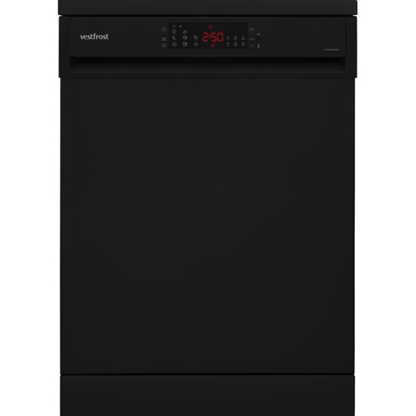 ჭურჭლის სარეცხი მანქანა Vestfrost VFA2BFS60D, A ++, Dishwasher, Black