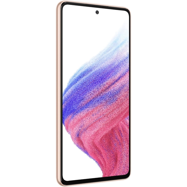 მობილური ტელეფონი Samsung A536E Galaxy A53, 6GB, 128GB Dual Sim, Peach