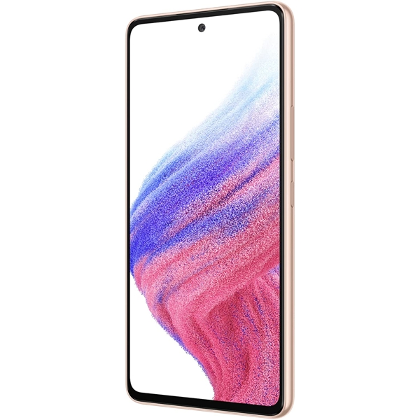 მობილური ტელეფონი Samsung A536E Galaxy A53, 6GB, 128GB Dual Sim, Peach