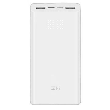 პორტატული დამტენი ZMI ZMKQB821RUWH, 20000mAh, Micro USB, Type-C, USB, Power Bank, White