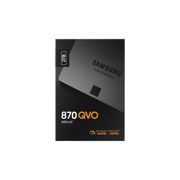 მყარი დისკი Samsung MZ-77Q2T0BW 870 QVO, 2TB SSD, 2.5", Internal Hard Drive