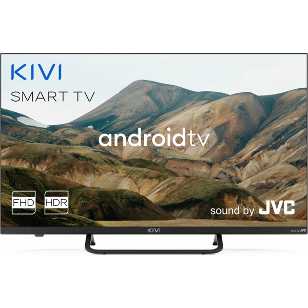 ტელევიზორი Kivi 32F740LB, 32", FHD, Smart TV, Android TV, HDMI, USB, BT, WIFI, Black