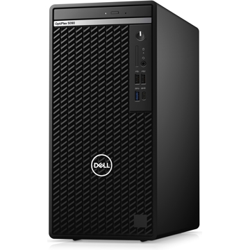 პერსონალური კომპიუტერი Dell Dell Optiplex 5090 MT, i7-10700, 16GB, 512GB SSD, Black