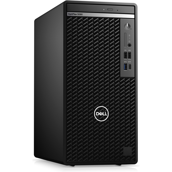 პერსონალური კომპიუტერი Dell Dell Optiplex 5090 MT, i7-10700, 16GB, 512GB SSD, Black