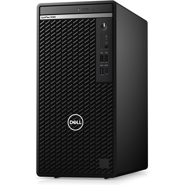 პერსონალური კომპიუტერი Dell Dell Optiplex 5090 MT, i7-10700, 16GB, 512GB SSD, Black