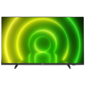 ტელევიზორი Philips 50PUS7406/60, 50", 4K UHD, Smart TV, Android TV, HDMI, USB, RJ-45, CI, BT, WIFI, Black