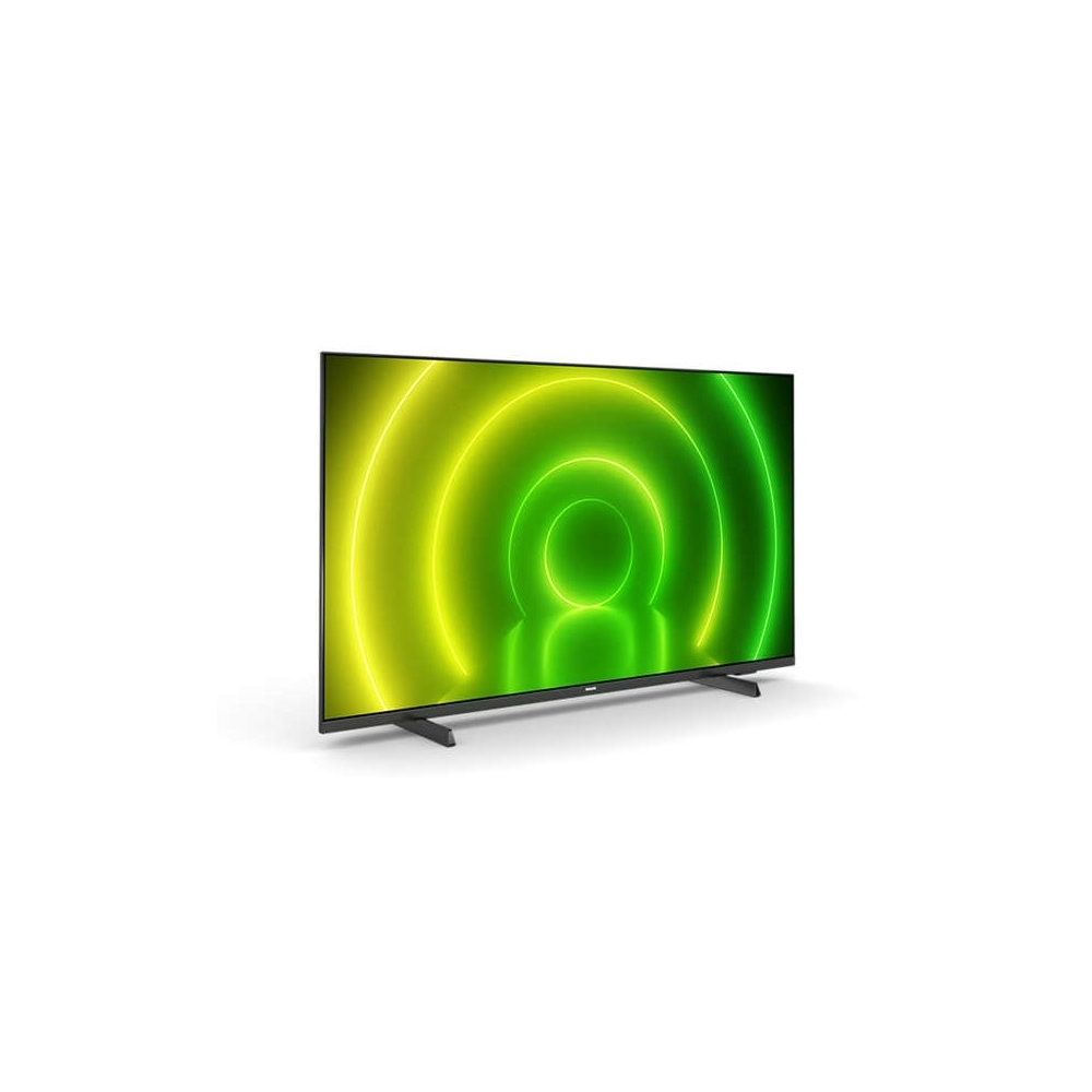 ტელევიზორი Philips 50PUS7406/60, 50", 4K UHD, Smart TV, Android TV, HDMI, USB, RJ-45, CI, BT, WIFI, Black