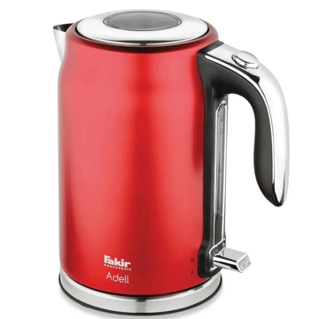 ელექტრო ჩაიდანი Fakir Adell, 2200W, 1.7L, Electric Kettle, Red