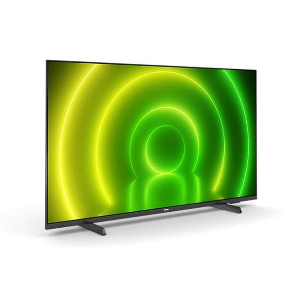 Philips 55PUS7406/60, 55", 4K UHD, Smart TV, Android TV, HDMI, USB, RJ-45, CI, BT, WIFI, Black