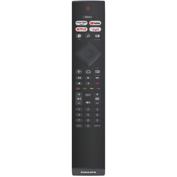 Philips 55PUS7406/60, 55", 4K UHD, Smart TV, Android TV, HDMI, USB, RJ-45, CI, BT, WIFI, Black