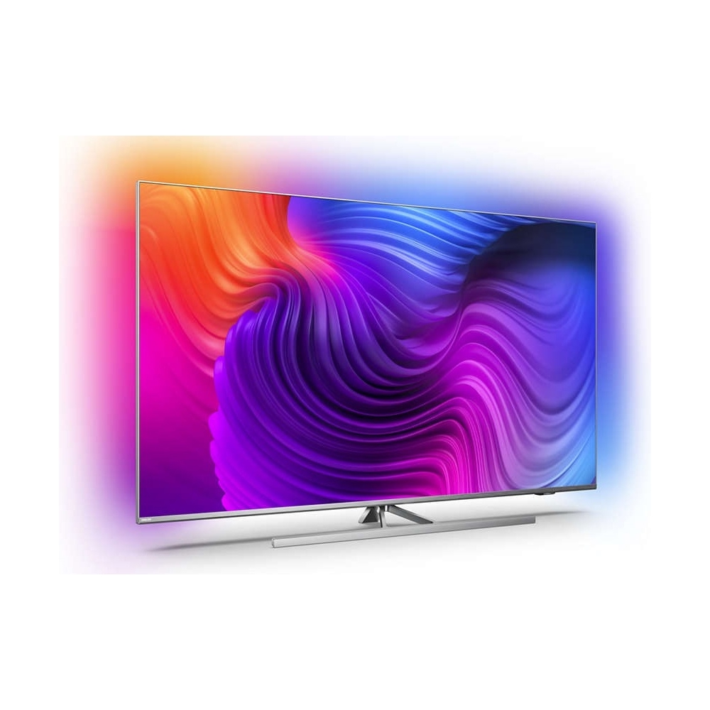 ტელევიზორი Philips 50PUS8506/60, 50", 4K UHD, Smart TV, Android TV, HDMI, USB, RJ-45, CI, BT, WIFI, Light Silver