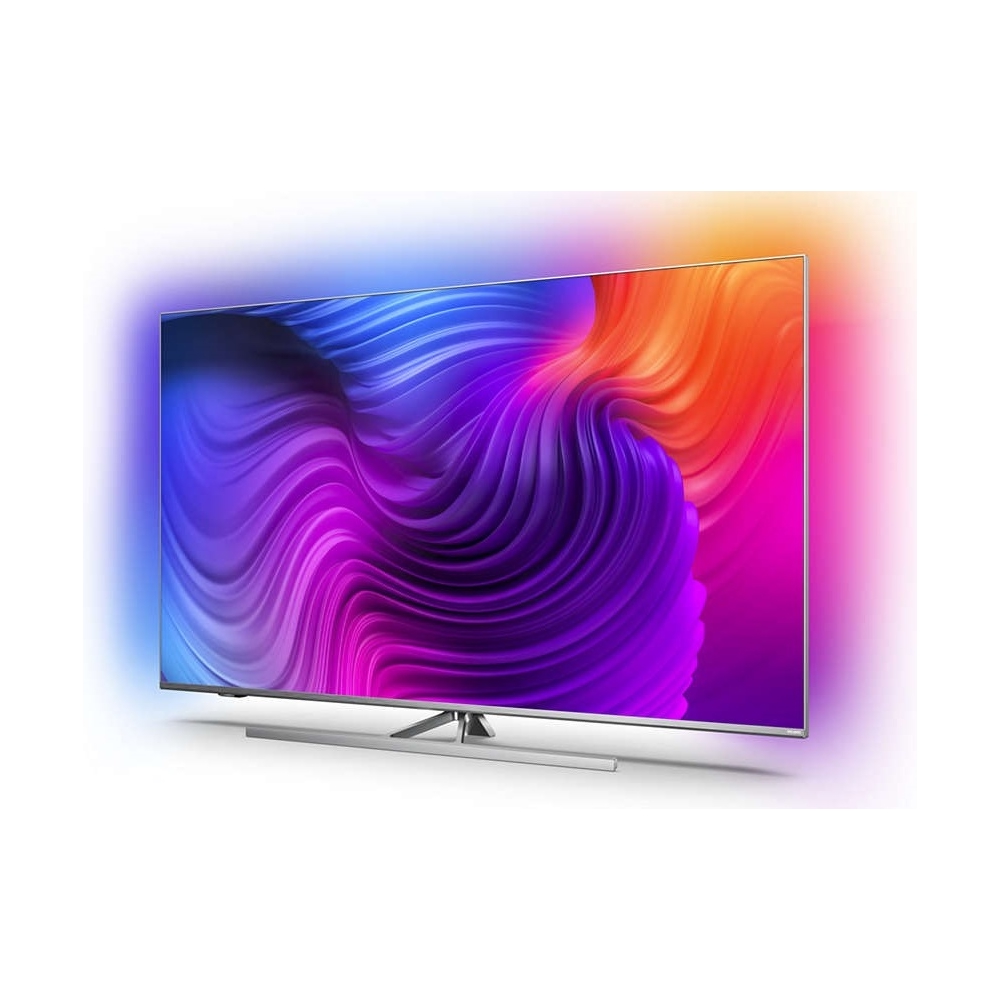 ტელევიზორი Philips 50PUS8506/60, 50", 4K UHD, Smart TV, Android TV, HDMI, USB, RJ-45, CI, BT, WIFI, Light Silver