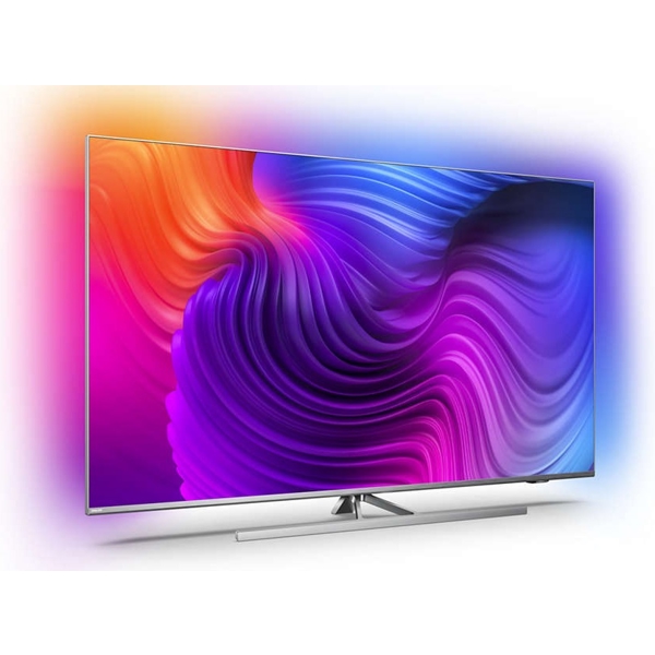 ტელევიზორი Philips 58PUS8506/60, 58", 4K UHD, Smart TV, Android TV, HDMI, USB, RJ-45, CI, BT, WIFI, Light Silver