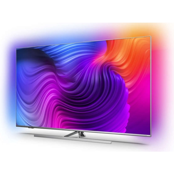 ტელევიზორი Philips 70PUS8506/60, 70", 4K UHD, Smart TV, Android TV, HDMI, USB, RJ-45, BT, WIFI, Light Silver