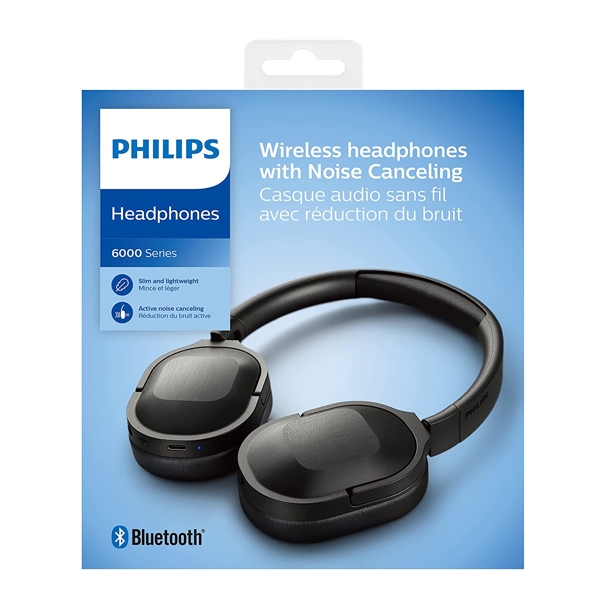 ყურსასმენი Philips TAH6506BK/00 Headset, Wireless, Bluetooth, 3.5mm, Black