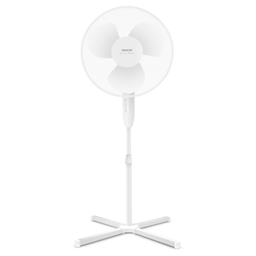 ვენტილატორი Sencor SFN 4010WH BK FAN 40W, White