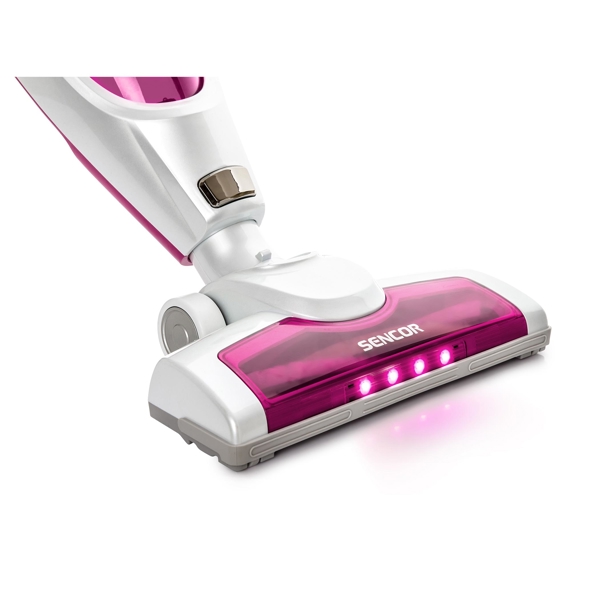 მტვერსასრუტი Sencor SVC 7612VT 70W, 0.5L, 2-in-1 Vacuum Cleaner, White/Pink