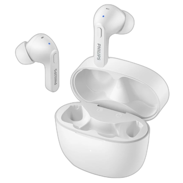 ყურსასმენი Philips TAT2206WT/00 Headphones, Wireless, Bluetooth, IPX4, White