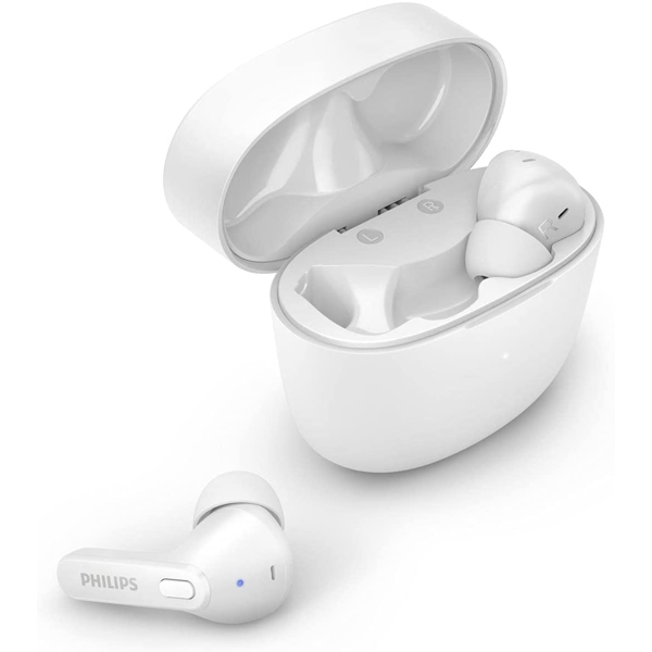 ყურსასმენი Philips TAT2206WT/00 Headphones, Wireless, Bluetooth, IPX4, White