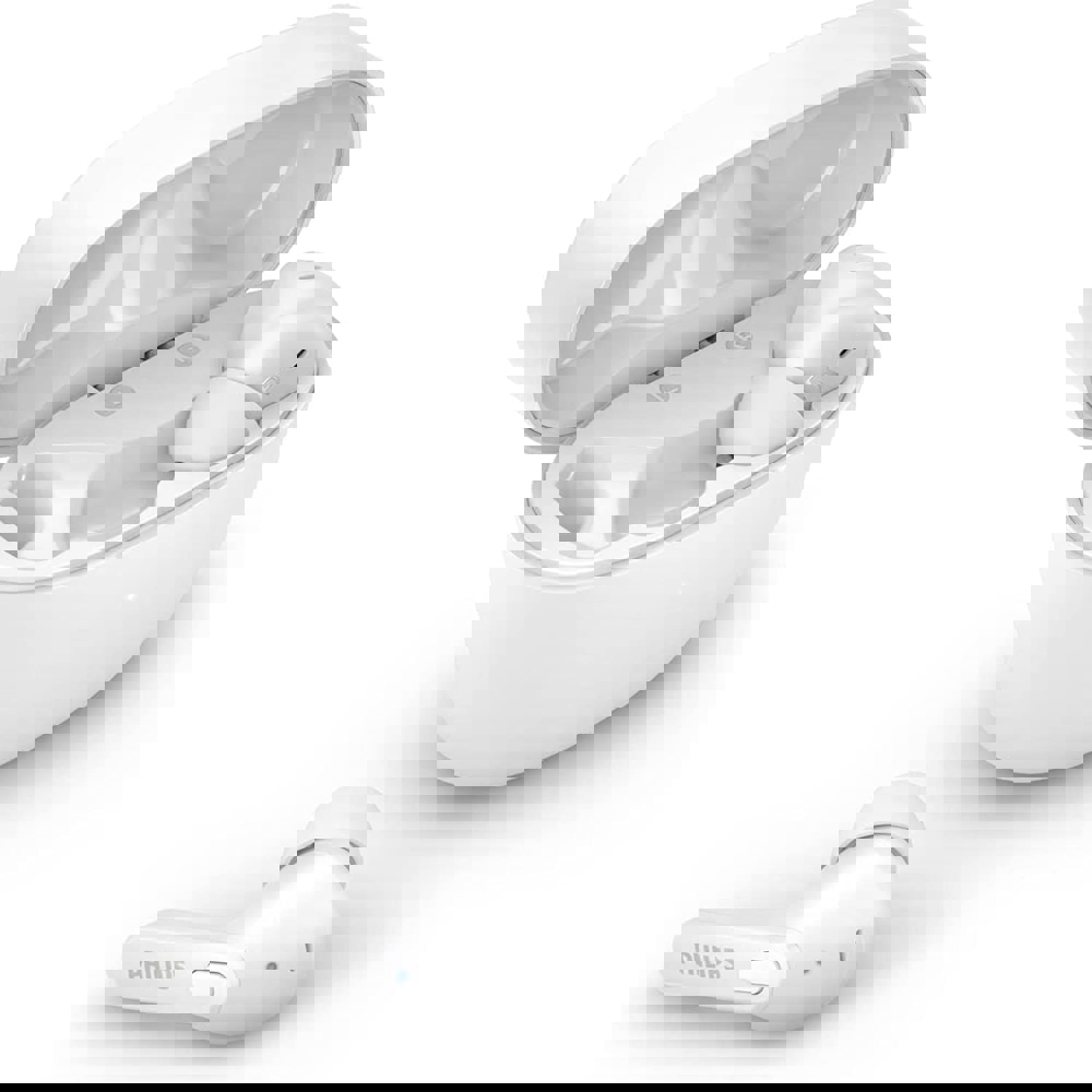 ყურსასმენი Philips TAT2206WT/00 Headphones, Wireless, Bluetooth, IPX4, White