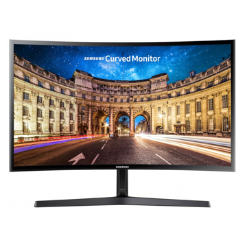 მონიტორი Samsung LC27F396FHIXCI 27" Curved Monitor, VGA, HDMI, 3.5mm, Black