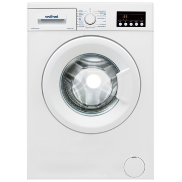 სარეცხი მანქანა Vestfrost VW810FF4W, 8Kg, A+++, 1000Rpm, 77Db, Washing Machine, White