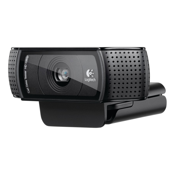 ვებკამერა Logitech C920, HD, Built-in Microphone, Webcam Black