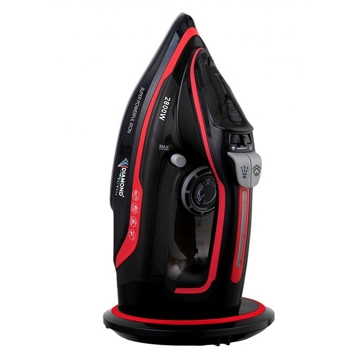 ორთქლის უთო Diamond DM-5088, 2800W, 300ML, Steam Iron, Black/Red