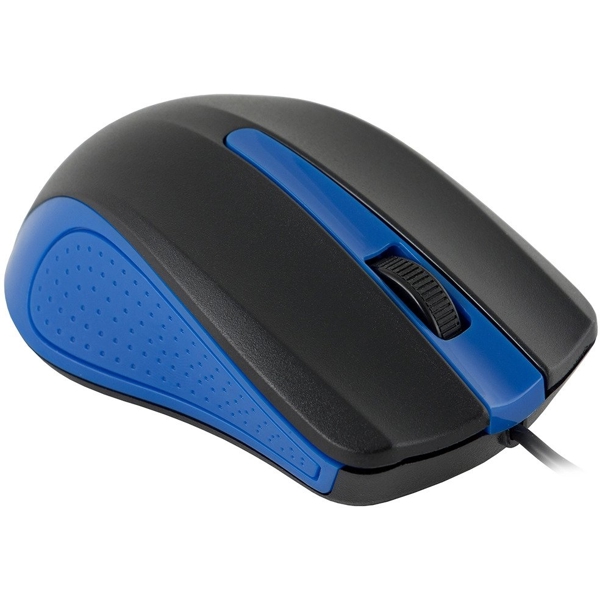 მაუსი Acer ZL.MCEEE.002 OMW011, Wired, USB, Mouse, Black/Blue