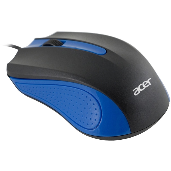 მაუსი Acer ZL.MCEEE.002 OMW011, Wired, USB, Mouse, Black/Blue