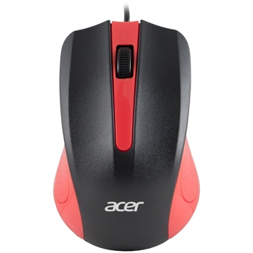 მაუსი Acer ZL.MCEEE.003 OMW012, Wired, USB, Mouse, Black/Red