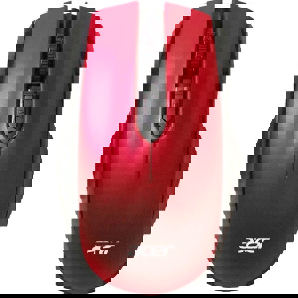 მაუსი Acer ZL.MCEEE.009 OMR032, Wireless, USB, Mouse, Black/Red