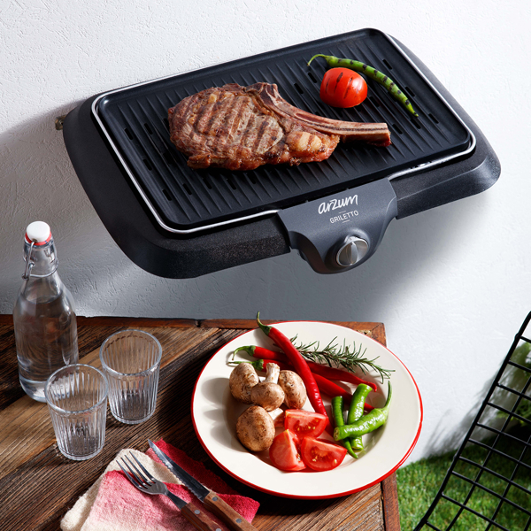 გრილი Arzum AR2015, 2000W, Grill, Black