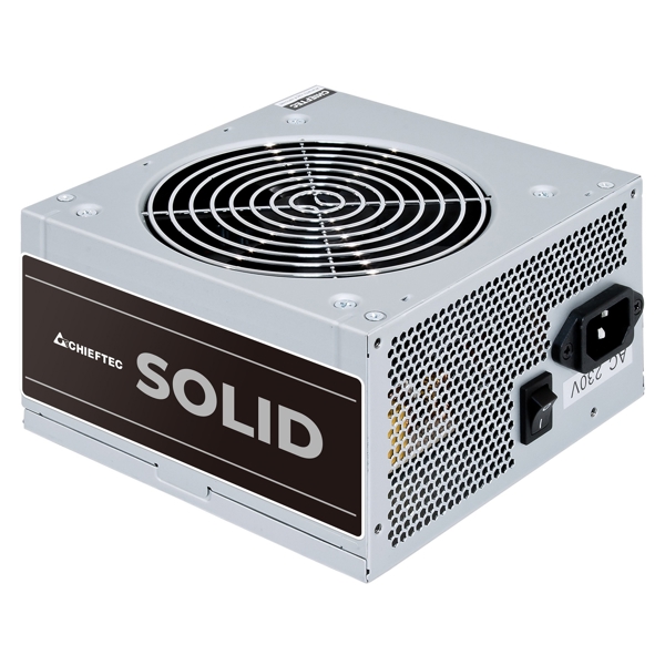 კვების ბლოკი Chieftec GPP-400S Solid, 400W, Power Supply, White