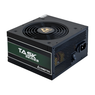 კვების ბლოკი Chieftec TPS-400S-BULK Task, 400W, Power Supply, Black