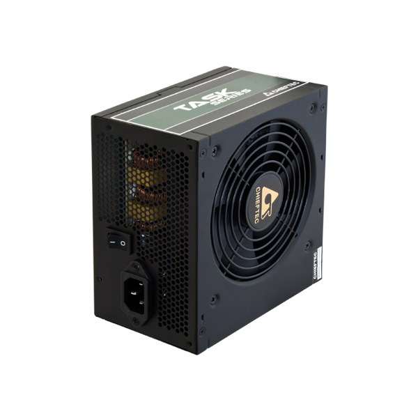 კვების ბლოკი Chieftec TPS-400S-BULK Task, 400W, Power Supply, Black