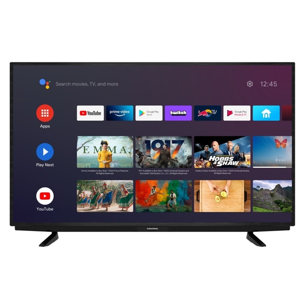 ტელევიზორი Grundig GFU 7800B, 50",  4K UHD, Smart TV, Android TV, HDMI, USB, WIFI, BT, Black